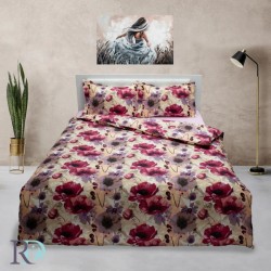 Спален комплект от памук Poppies